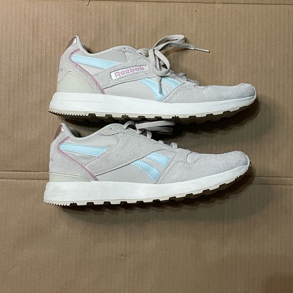 Reebok Women's GL1000 Running Shoes Chaulk‎ Mist Rose  Womens' Size 8.5 - Picture 4 of 9